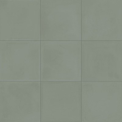 Green solid color tile