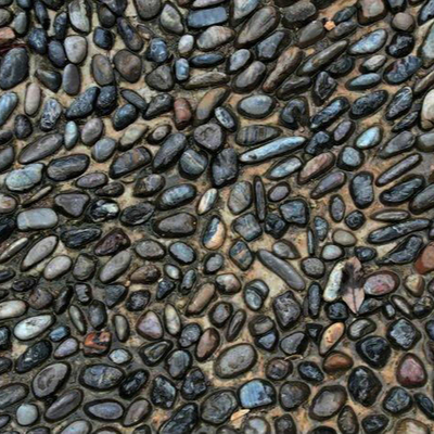 Pebbles Inlaid Stone Stone Ground