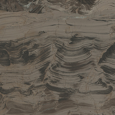 Coffee-colored marble rock slab