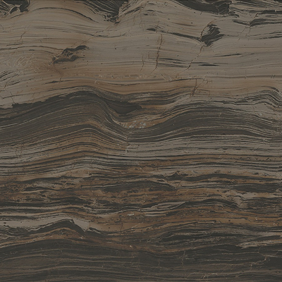 Coffee-colored marble rock slab