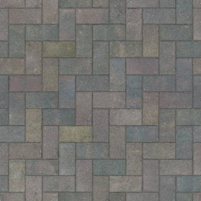 gray brick blue brick floor tile