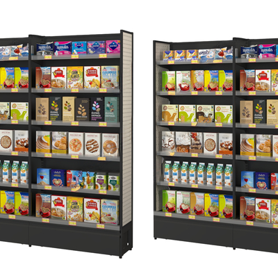 Modern Shelf Convenience Store Shelf Snack Rack