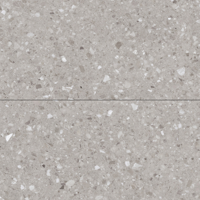 Crystal grindstone gray terrazzo