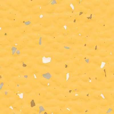 Yellow bump terrazzo