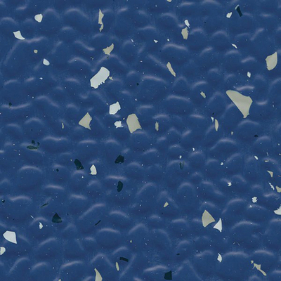 Blue bump terrazzo