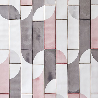 Rectangular Color Block Tile Tile Tile