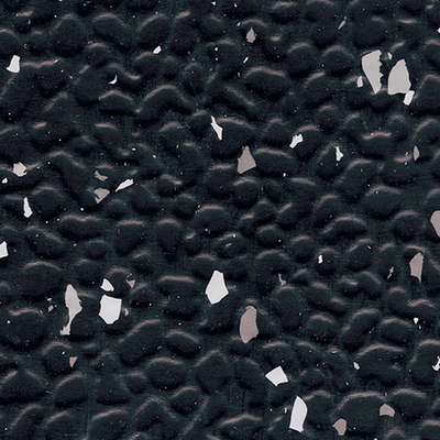 Black bump terrazzo