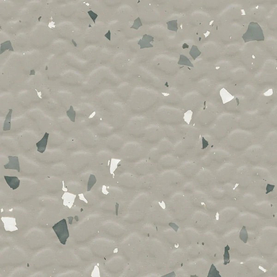 gray bump terrazzo