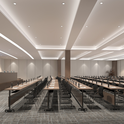 Modern lecture hall conference room