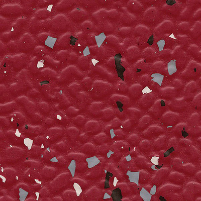 Red bump terrazzo