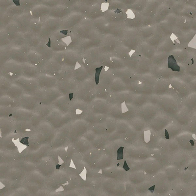 gray bump terrazzo