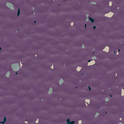 purple bump terrazzo