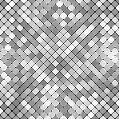 black and white mosaic