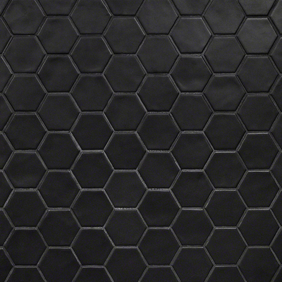 Black Hexagon Mosaic