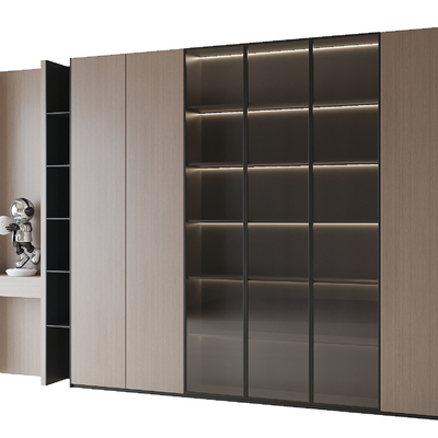 Modern Bookcase Locker