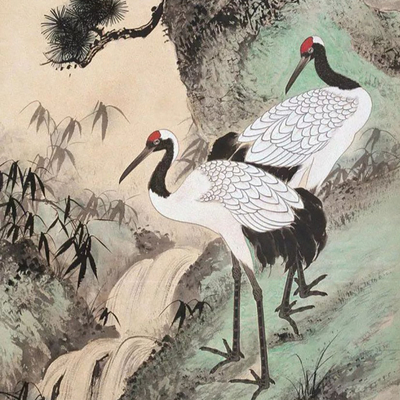 Chinese Decorative Painting Flower and Bird Painting Hanging Painting