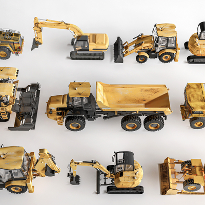 Construction Machinery Engineering Vehicle Mine Car