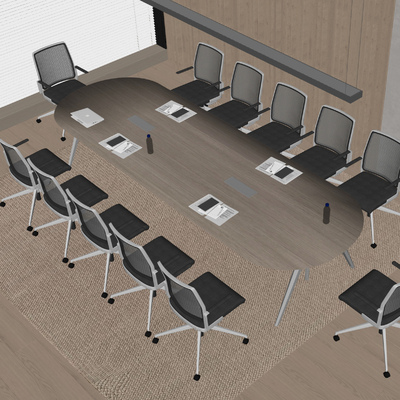 Modern Meeting Table and Chair Meeting Desk