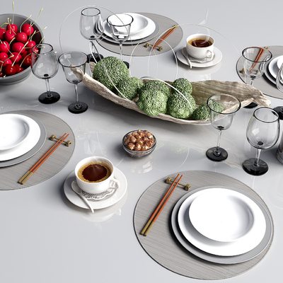 Western tableware