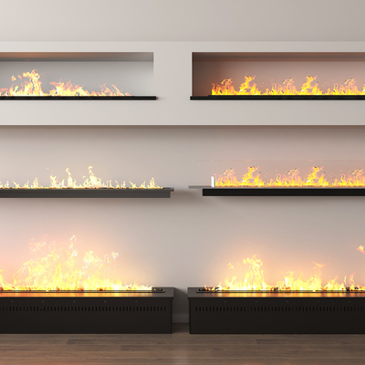 Modern Fireplace Electronic Flame Stove