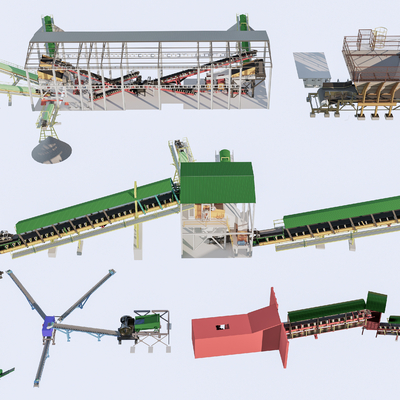 Industrial Conveyor Belt Industrial Equipment Factory Equipment Conveyor Belt