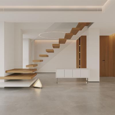 Modern Entrance Stairs