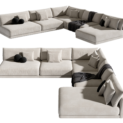 Blanche Multiplayer Sofa Soft Sofa