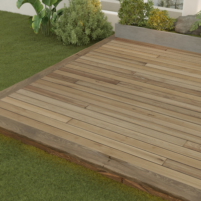 Anti-corrosion wood floor outdoor floor