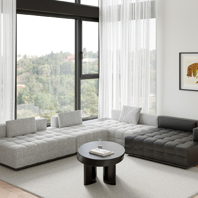 Minotti corner sofa