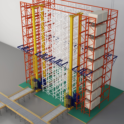 Three-dimensional warehouse shelf warehouse