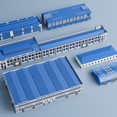 Production workshop site board house steel structure factory light steel tile factory