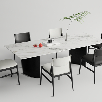 Poliform Dining Table and Chair