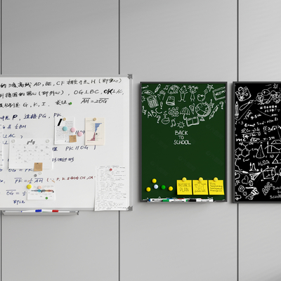 Blackboard Writing board Picture board Noteboard