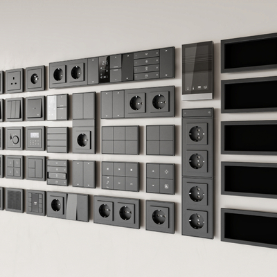 Three-hole five-hole socket intelligent socket