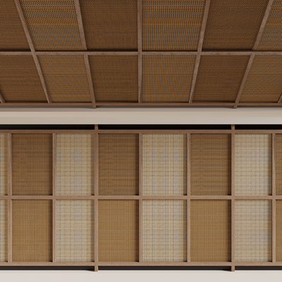 Quiet Rattan Ceiling