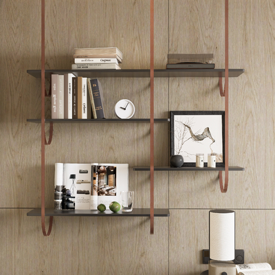 Decorative shelf shelf wall-mounted bookcase