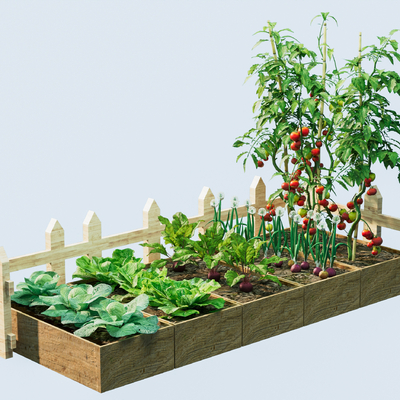 movable vegetable garden crops