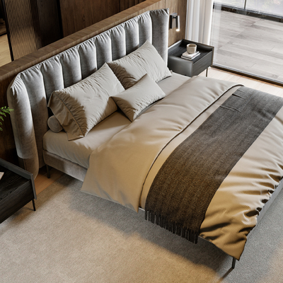 Minotti double bed