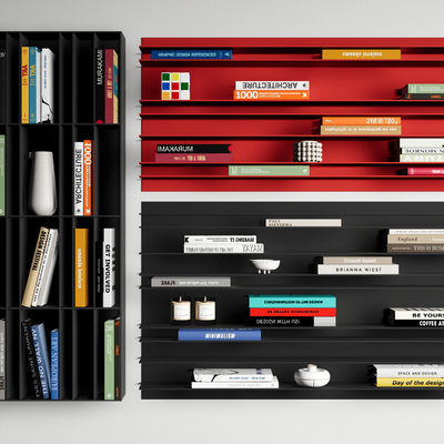 Cappellini Minimalist Bookshelf Invisible Bookshelf