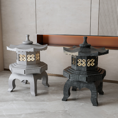 Neo-Chinese Style Stone Lamp Courtyard Street Lamp