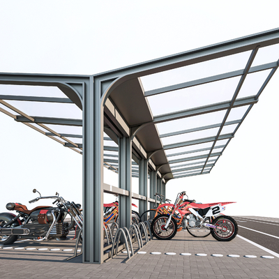 Non-motor vehicle shed motorcycle shed bicycle shed canopy awning