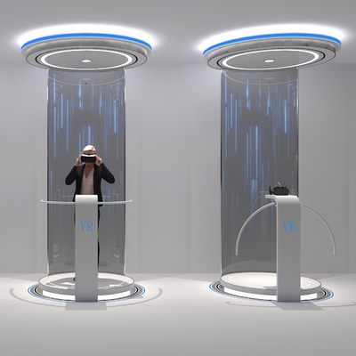 Modern science and technology exhibition hall VR interaction