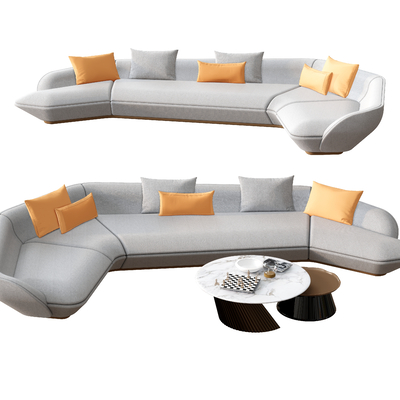 Curved Sofa Shaped Sofa