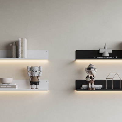 Modern wall shelf