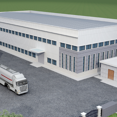 Workshop Office Building Industrial Factory Warehouse Logistics Park