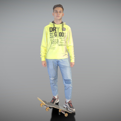 Street Skateboard Boy