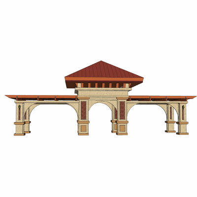 porch frame pavilion flower stand