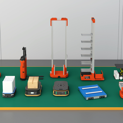 Intelligent transport vehicle logistics robot stacker forklift