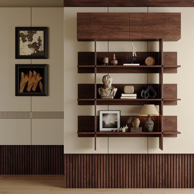 Middle Style Decorative Cabinet Wall Cabinet