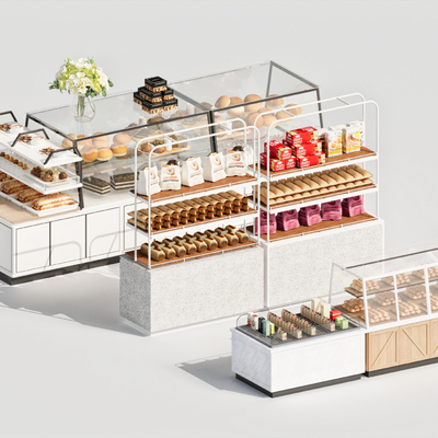 Modern Cake Cabinet Dessert Bread Cabinet